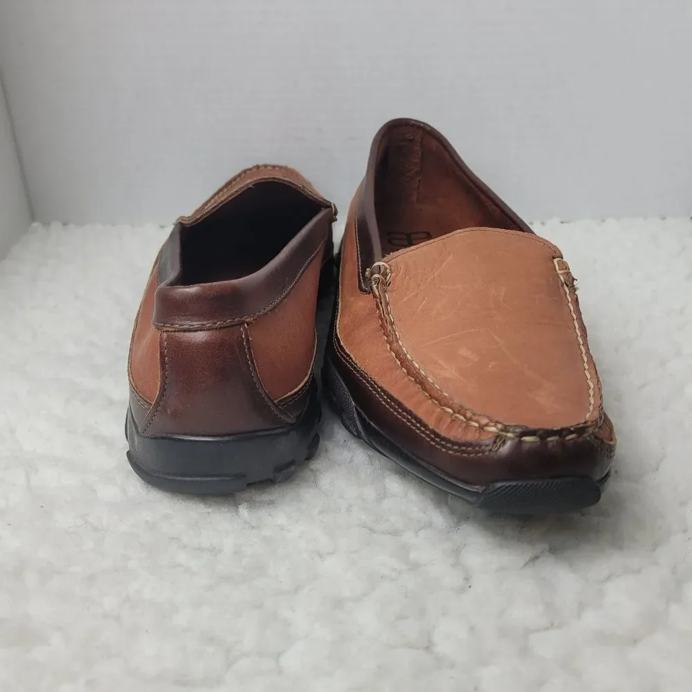 Allen Edmonds Boulder Port Washington Mens Driving Loafer Size 9.5 Brown Shoes